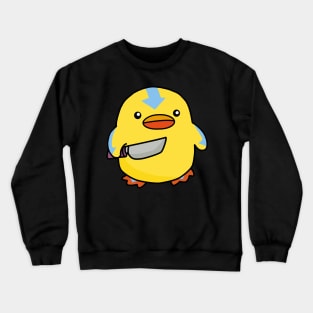 Avatar Duck, knife bender! Crewneck Sweatshirt